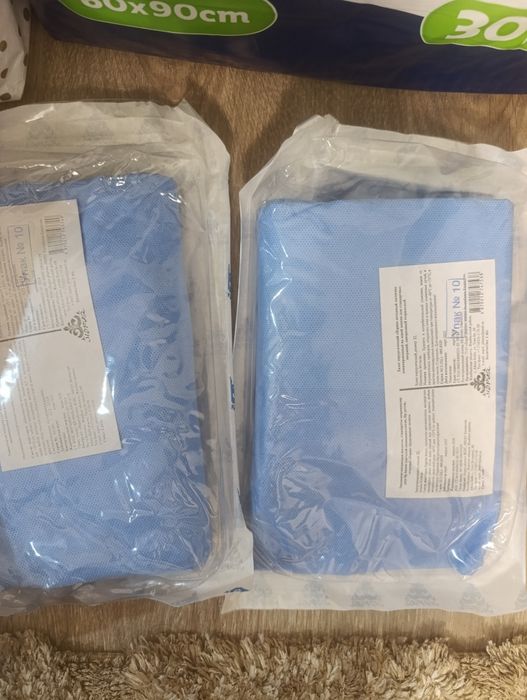 Одноразовые пеленки вскрытые пачки