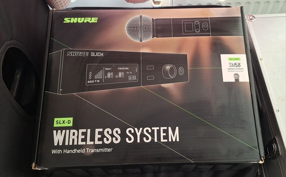 Shure SLX-D4(s50) /SM 58
