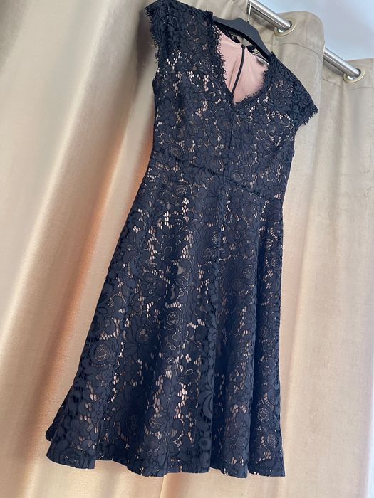 Rochie H&M, neagră cu dantela