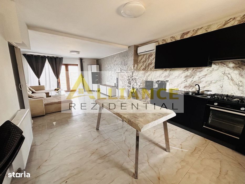 Duplex complet mobilat – 3 camere, 2 băi și curte proprie