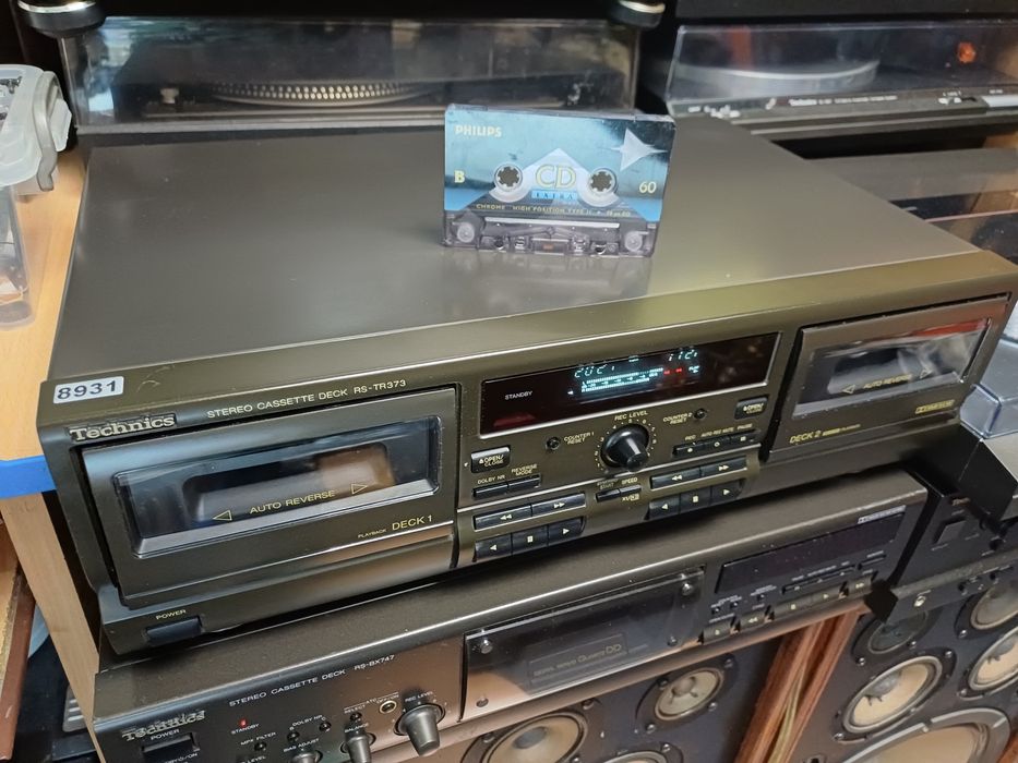 Technics rs tr373 duble deck caseta oldschool