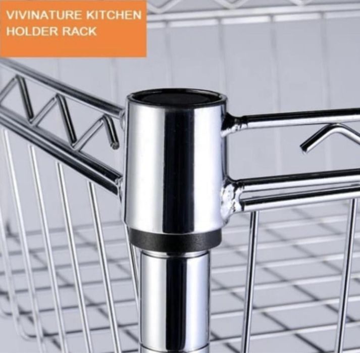 Обувница метталическая в хроме