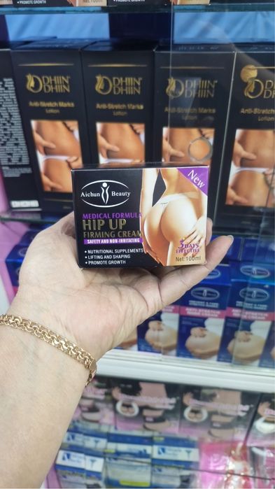 Kokrak va popani kattalashtirip taranglashtirip qoyuvchi krem