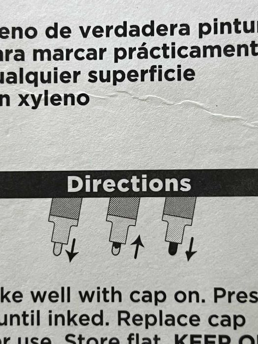 Маркер Keson VPMW Белый