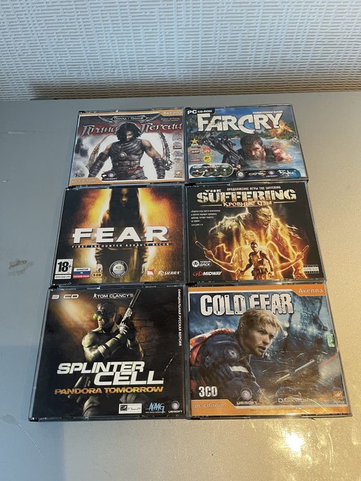Игры на дисках для ПК