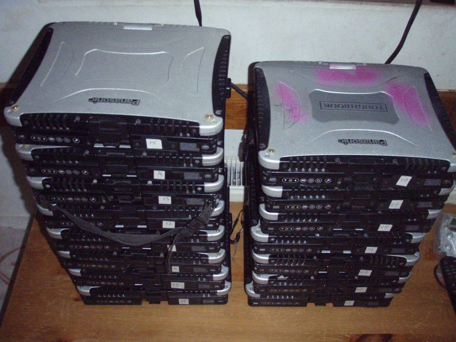 Laptop si tableta (2in1) diagnoza auto (si nu numai) Panasonic Toughbook CF-19
