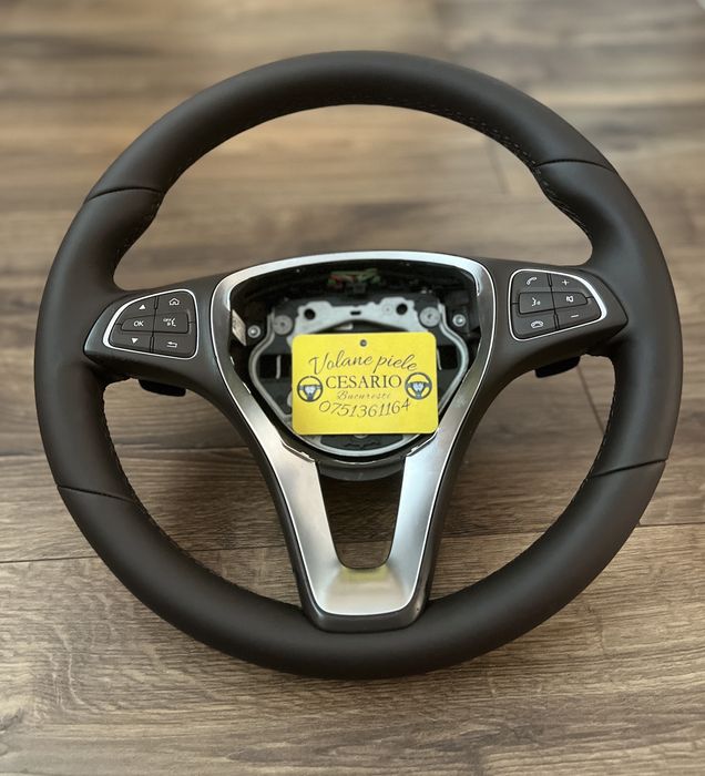 Volan piele Nappa naturală Mercedes C,E Class W205/S205/C205/W213/W447