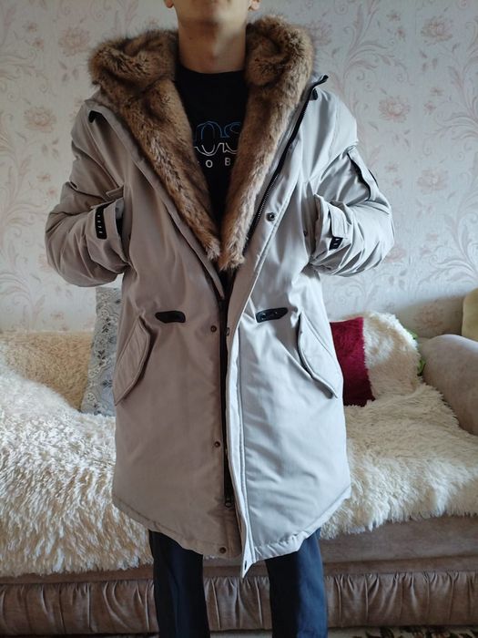 Зимний пуховик мужской