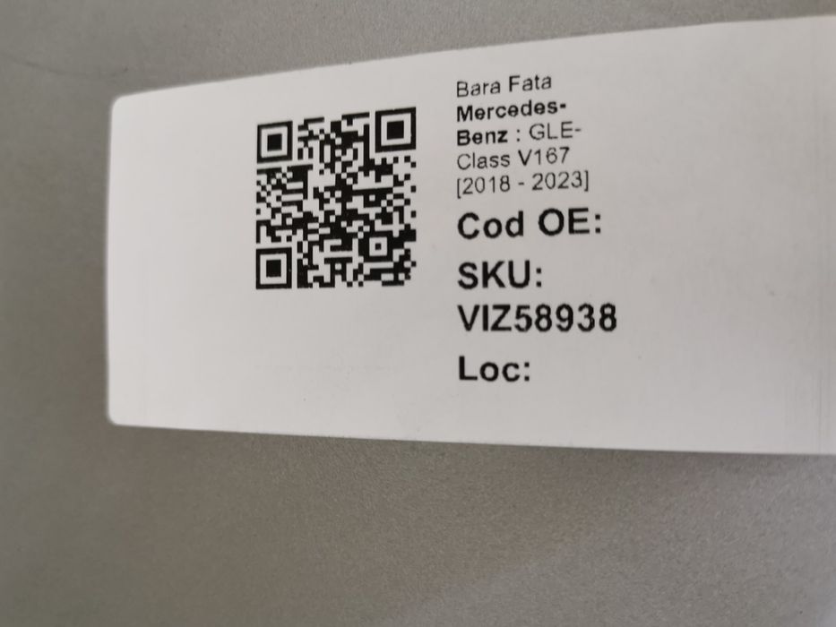 Предна броня Мерцедес-Бенц ГЛЕ-Клас / Mercedes-Benz GLE-Class V167 [ -