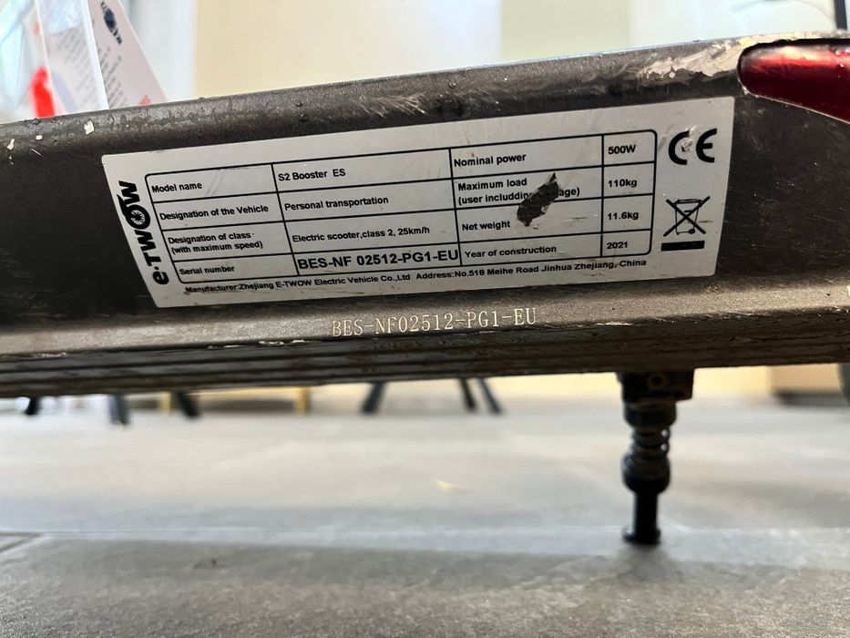 E-Twow S2 Booster SE Amanet BKG