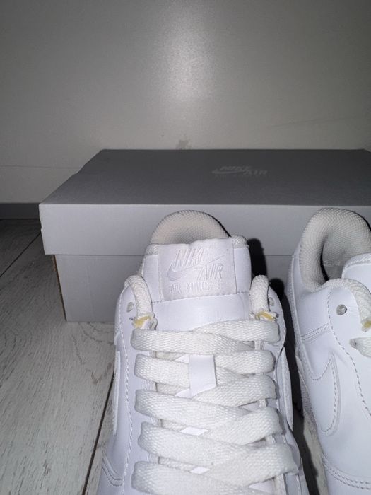 Nike Air Force 1 Low All-White Sneakers – Original with OG Box