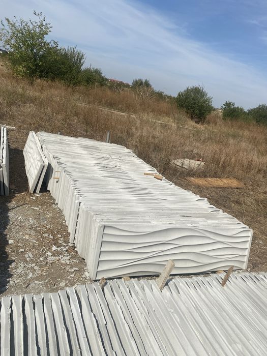 Gard/placi beton cu model