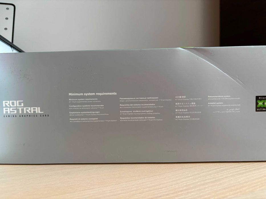 ASUS ROG Astral GeForce RTX 5080 OC White Edition 16GB SIGILATA