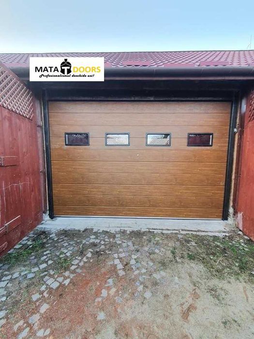 Usa L5xH2.3 gri.Usi sectionale/rezidentiale/industriale/hale/garaj