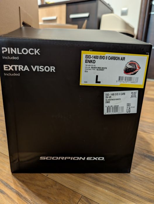 Cască Scorpion Exo-1400 II Carbon Air Enko ~L~