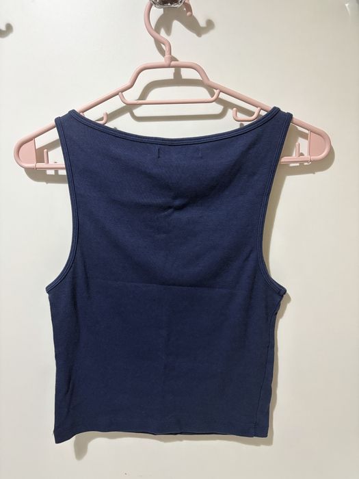 Синий топ pull and bear M