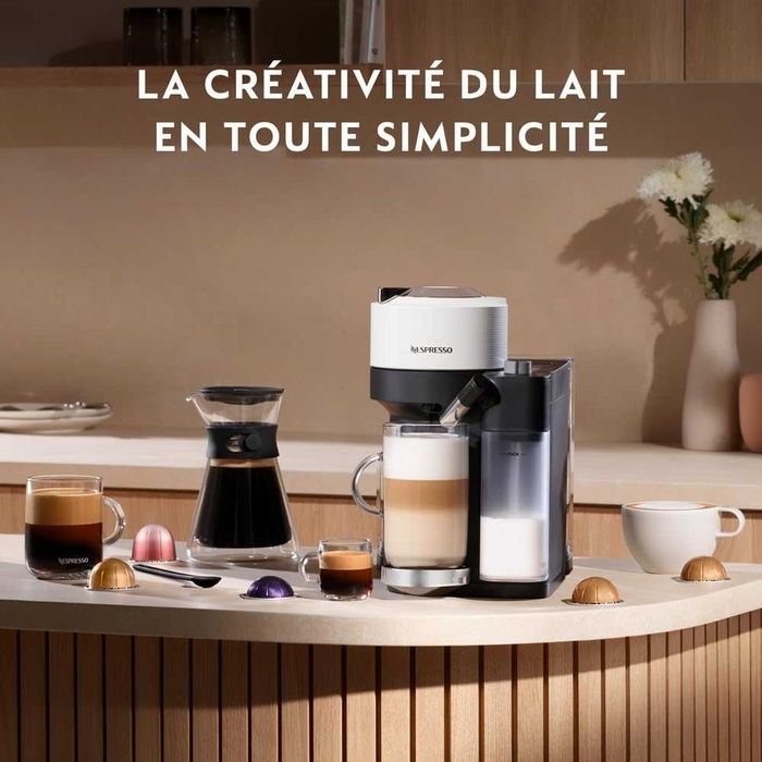 Кафемашина с капсули Delonghi Nespresso Vertuo Lattissima ENV300.W