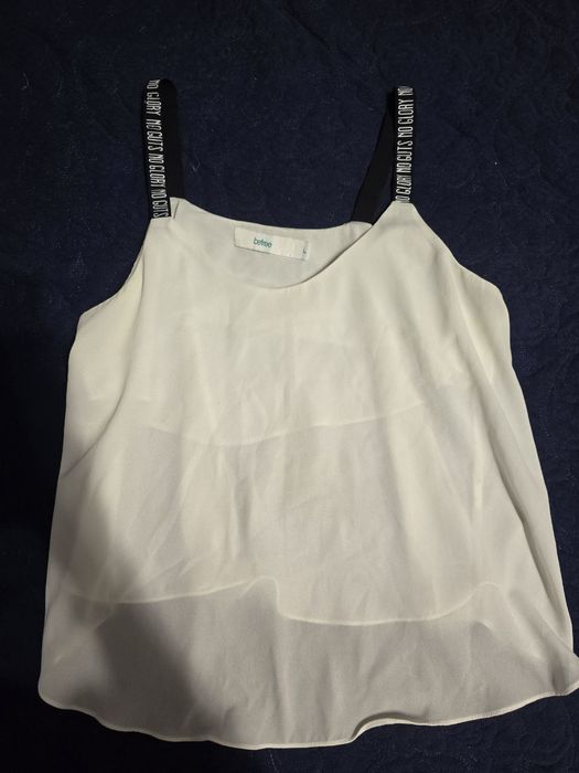 Майка и топик белый