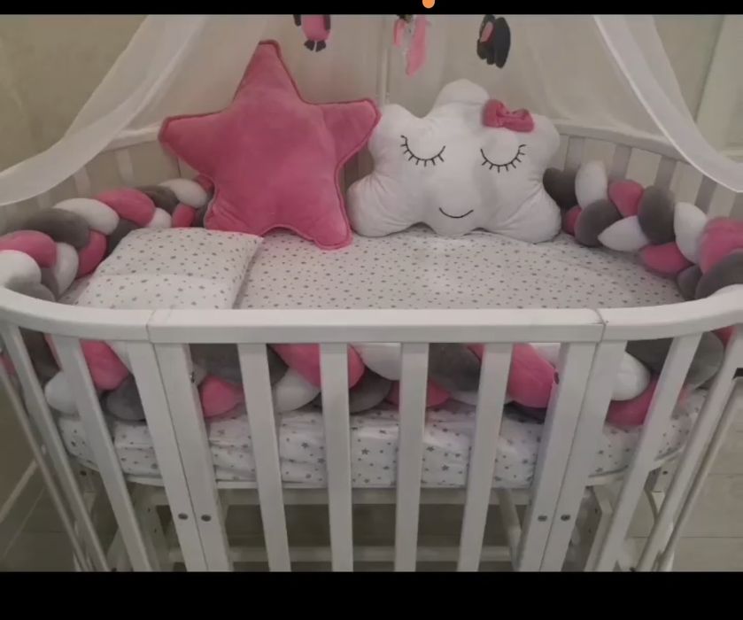 Детская кровать трансформер с маятником