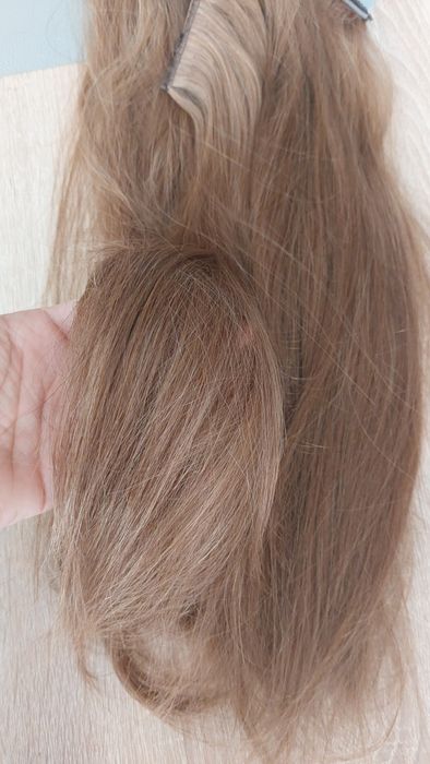 Естествена коса на треси