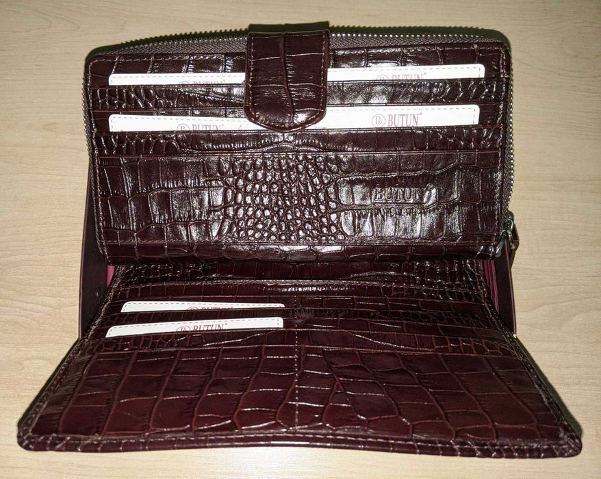 butun клатч кожаная сумка
