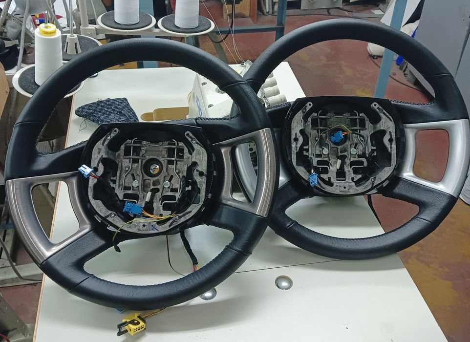 Претапициране на волани и седалки