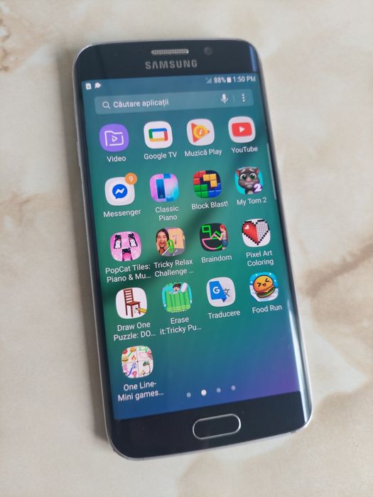 Vând Samsung Galaxy S6 Edge indigo [fără probleme] [NEcodat] //poze reale