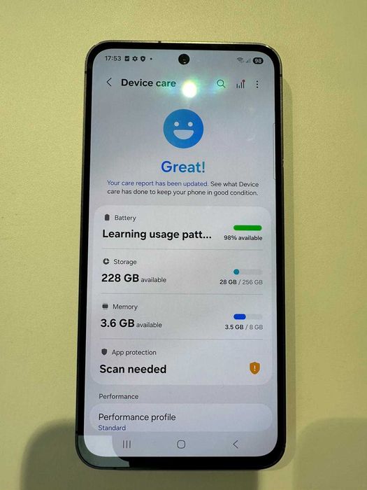 Samsung Galaxy S24 FE (ag50 B.7062) Garantie 2 ani!