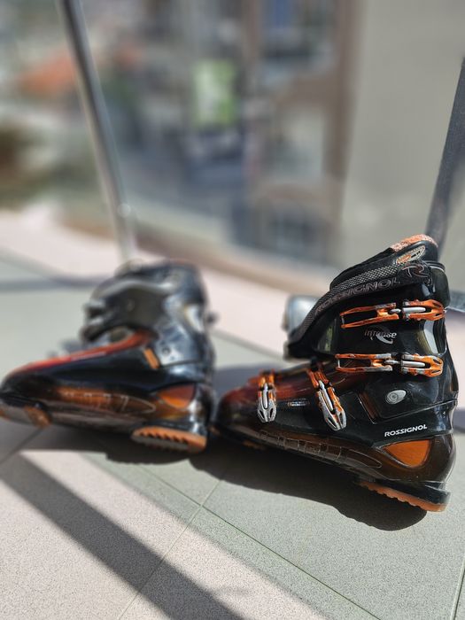 Ски 150см Kazama, 180см Atomic. Щеки и ски обувки Rossignol