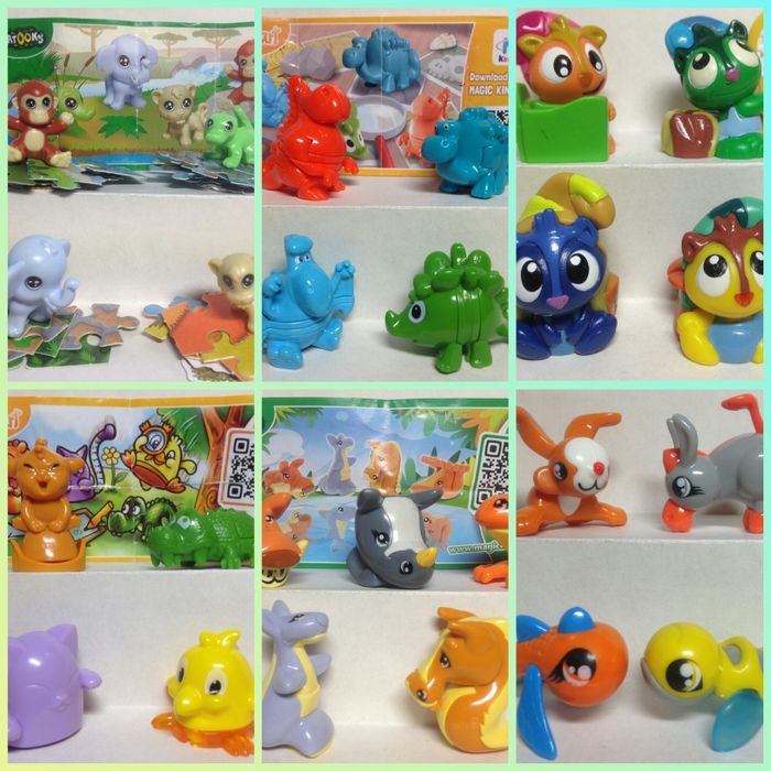 Серии Киндер игрушек