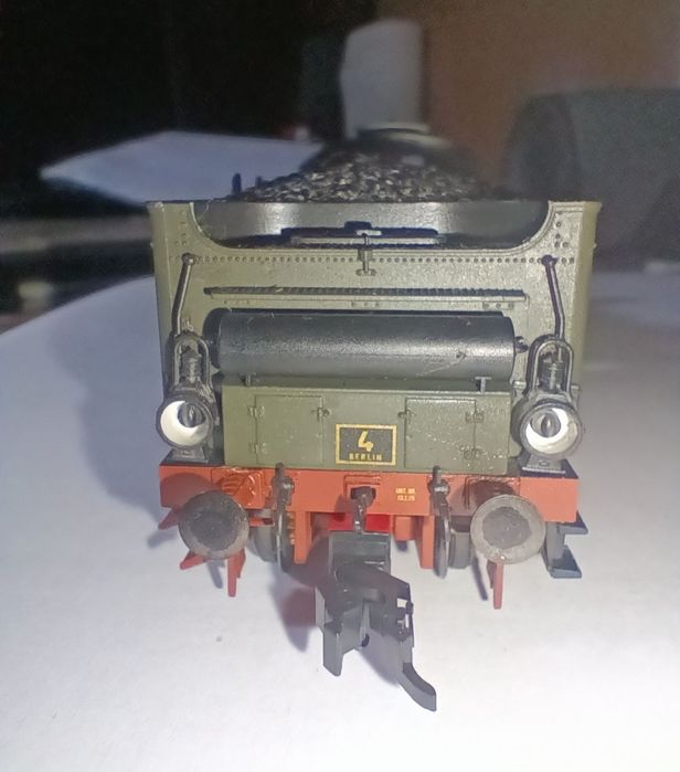 Locomotiva cu aburi P6 KPEV (BR37) Fleischmann / Roco, digitală, machetă trenuleț electric HO vagon