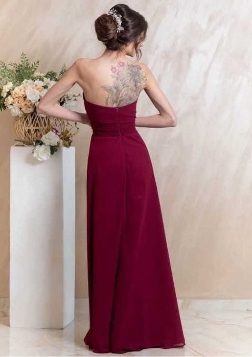 Официална рокля - зелена