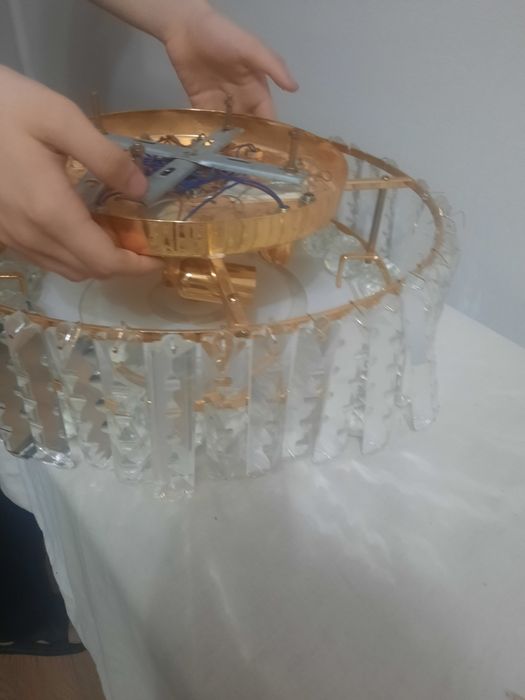 Люстра хрустальная