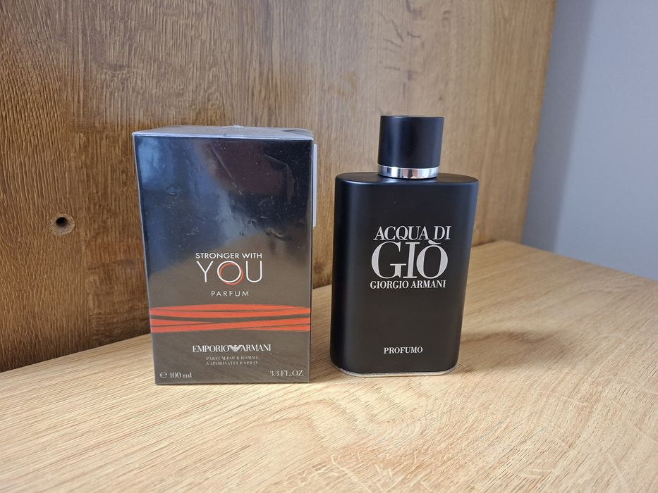 Armani Aqua di Gio Profumo+Stronger with you