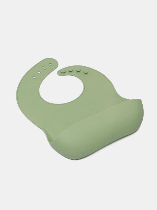 Детский набор посуды, силиконовый  для кормления, 10 предметов