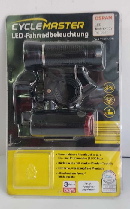Вело комплект - фар и стоп OSRAM Cycle Master