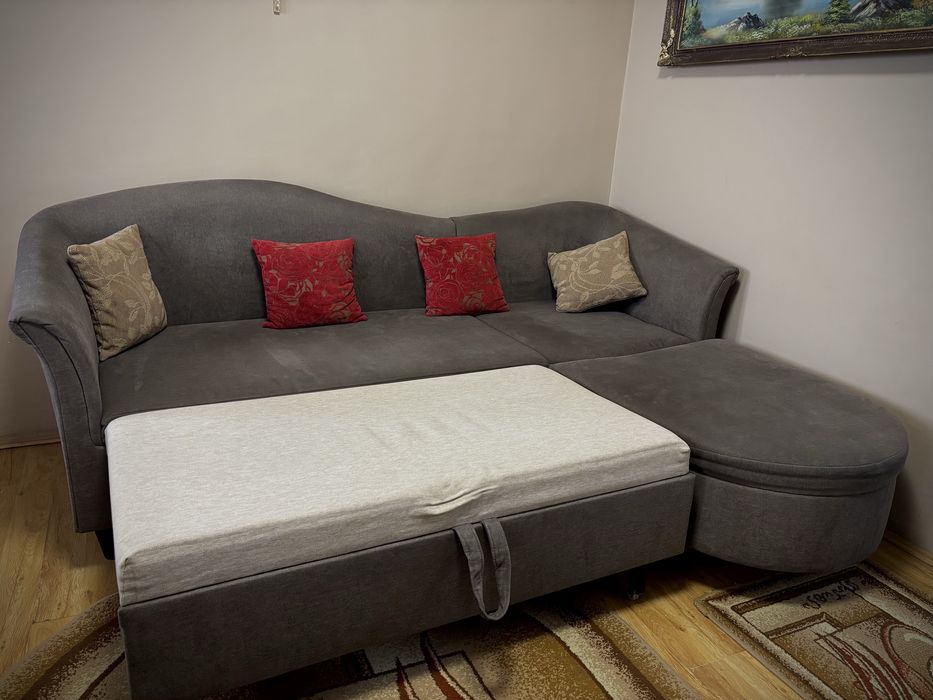 Coltar extensibil cu lada depozitare