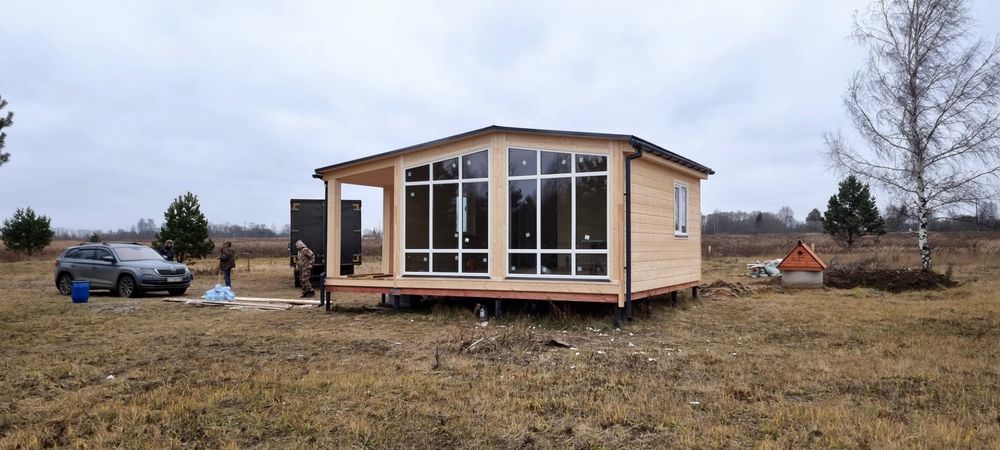 Строительство каркасных домов А- Фрейм, Барнхаус