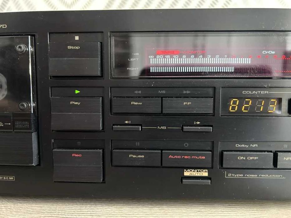 Pioneer CT-A7D (1986) Stereo Casetofon deck - incl. 4K Video demo