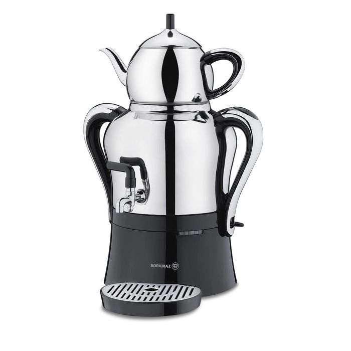 Электрический самовар Korkmaz Çaykolik 2 Inox/Chrome (A842)