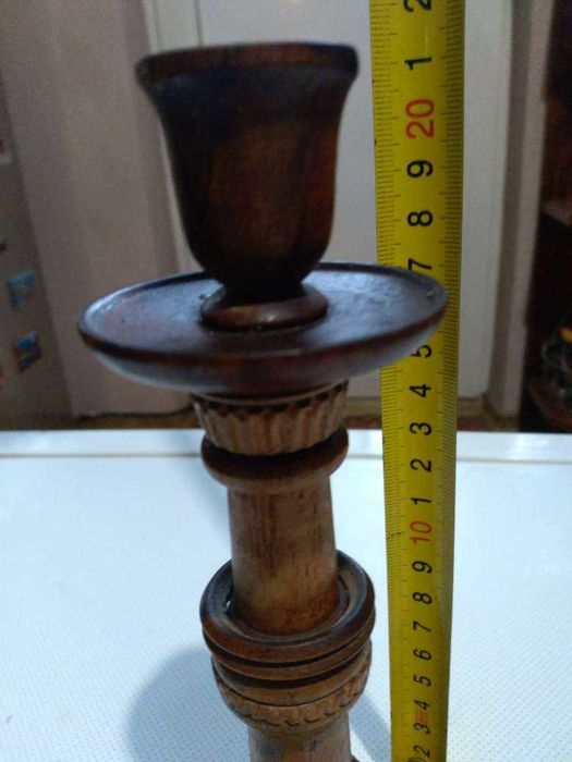 Свещник - дървен