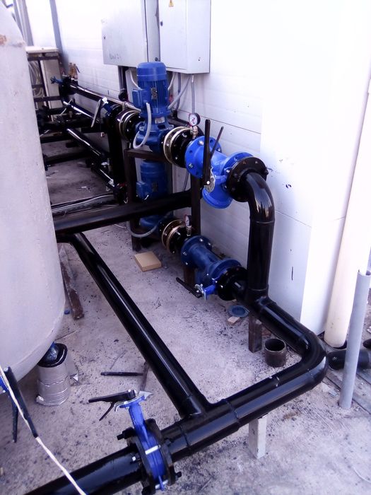 Чиллер ва котёл ишлари