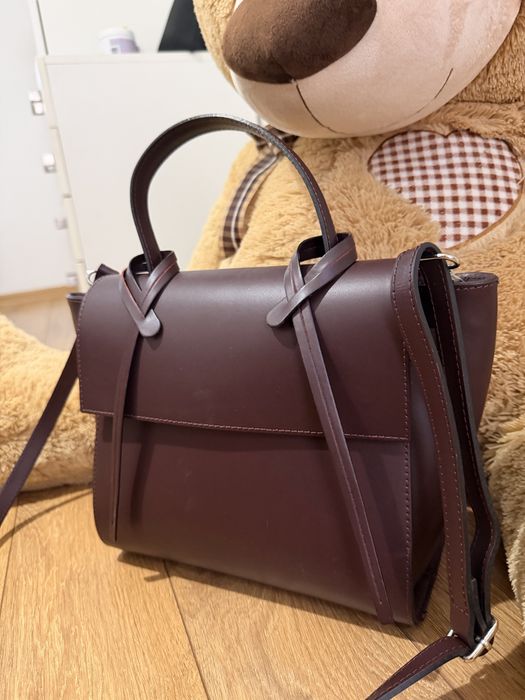 Дамска кожена чанта