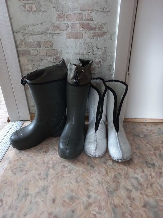 Сапоги рыбацкие утепленные