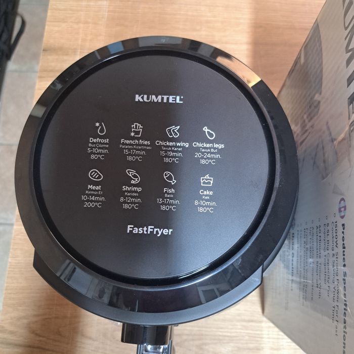 Airfryer Kumtel 5.5 litri