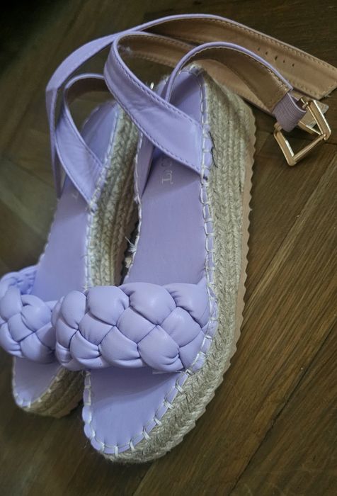 Дамски сандали на платформа, 35 номер