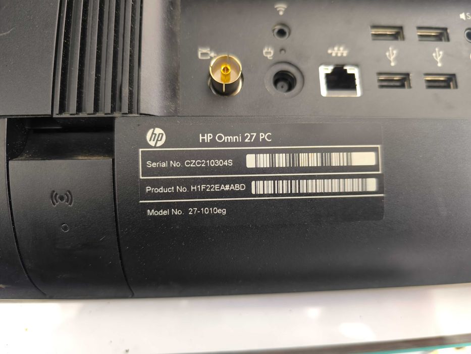 All-in-One HP i5 Omni 27 inch PC - Funcțional, Testat