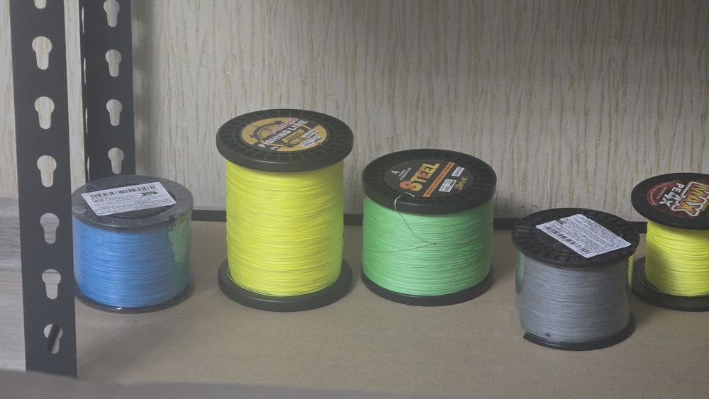 Леска плетенка 1000, 2000 метров