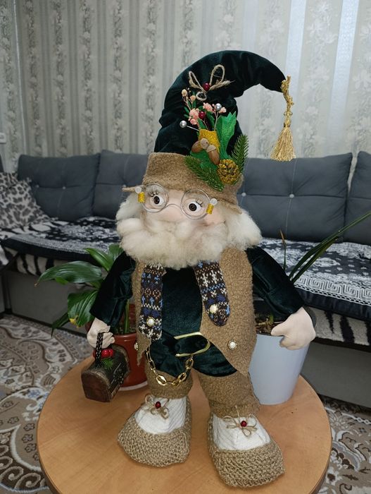 Новогодний гном ручной работы