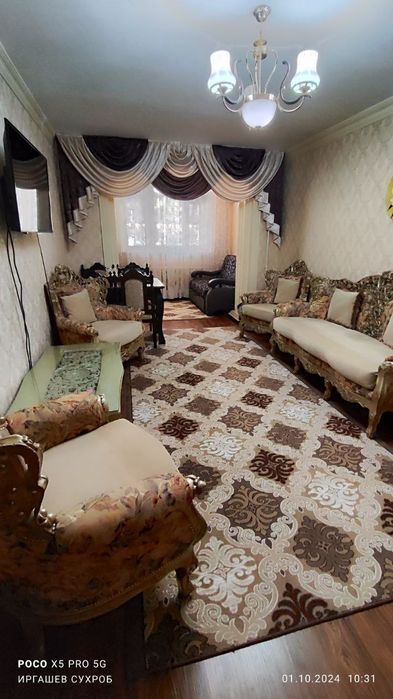 Продается своя  3х ком кв. Перекресток Ширин,  Лутфи на перв